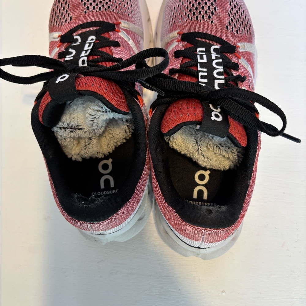 On Running Cloudsurfer Auburn/Frost Women's Running Shoes Size 6.5 - Picture 10 of 10